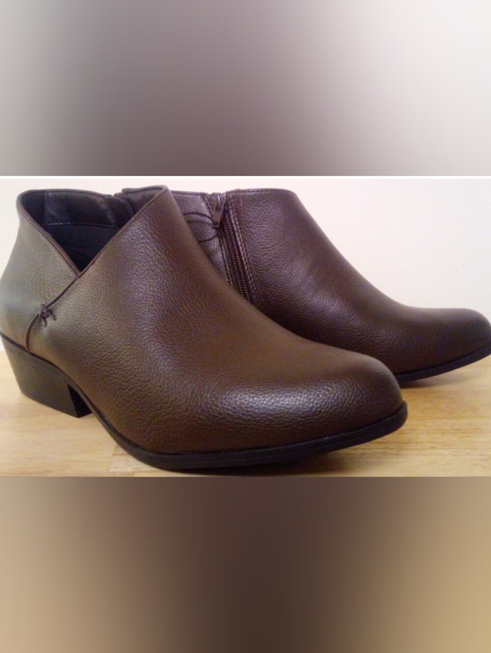 AEROSOLES Brown Ankle Boots